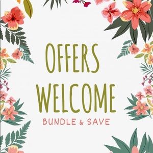 RESONABLE OFFERS WELCOME